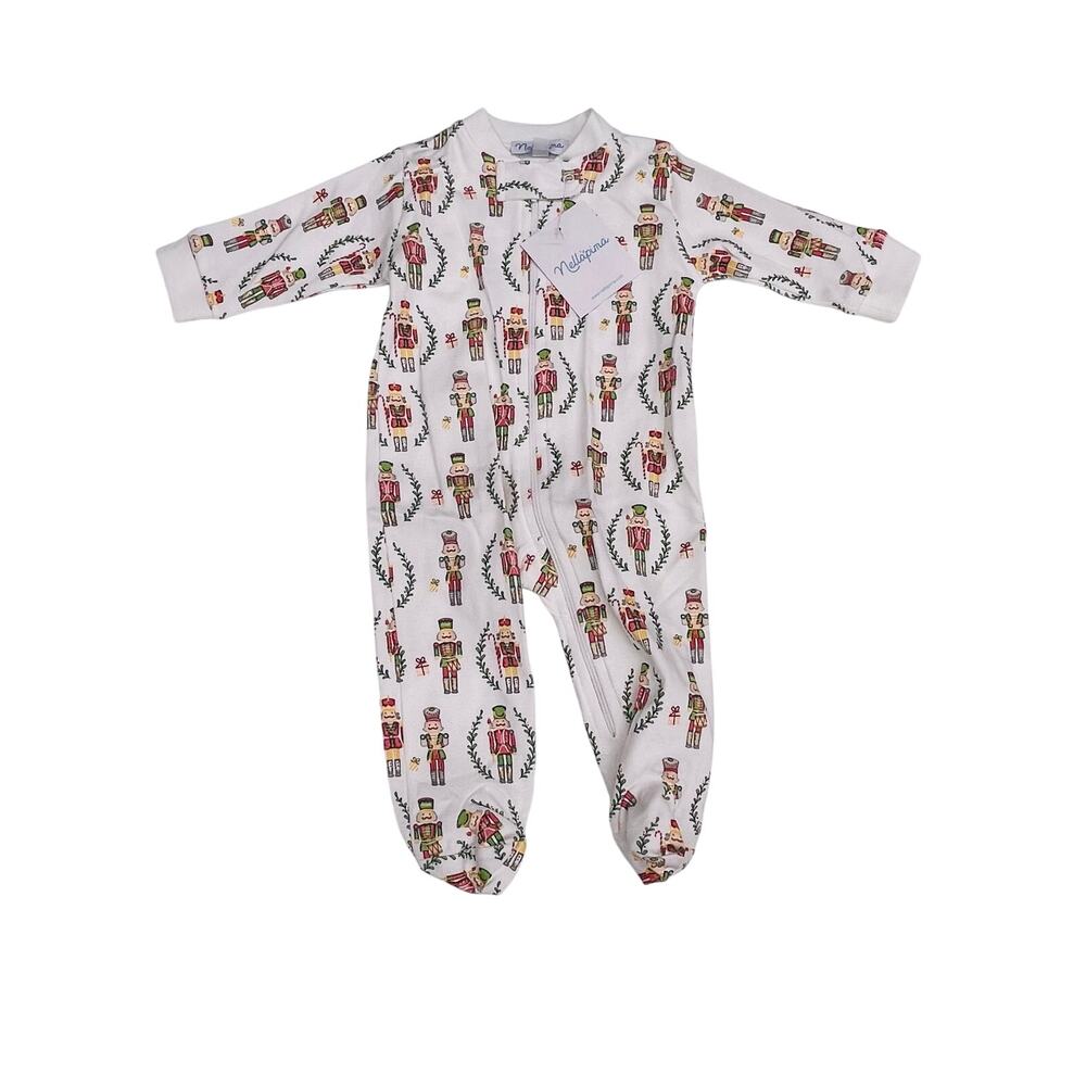 NWT Nellapima NB Christmas Nutcracker Footie